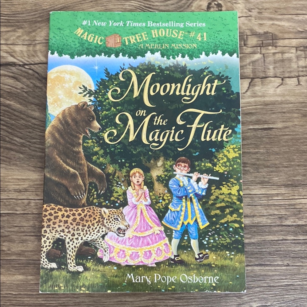 Magic Tree House #41 Moonlight on the Magic Flute Book